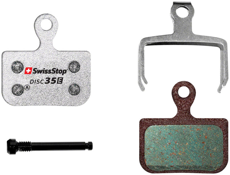 SwissStop E 35 Disc Brake Pad - Organic Compound For SRAM eTap AXS 2-Piece Calipers