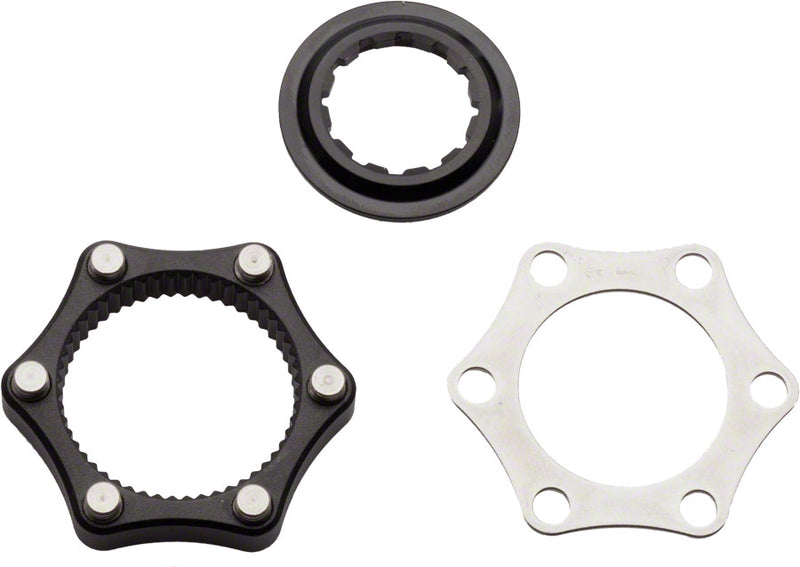 Problem Solvers Center Lock to 6-Bolt Rotor Adapter Kit - QR and 12mm Axle