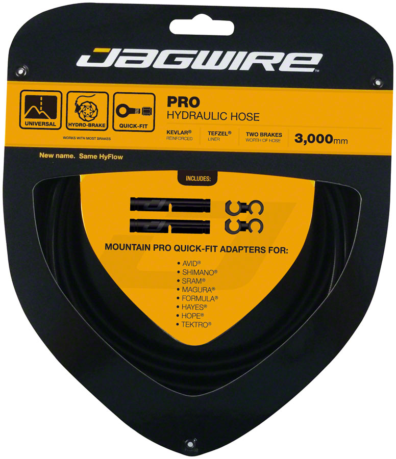 Jagwire Pro Hydraulic Disc Brake Hose Kit 3000mm, Black