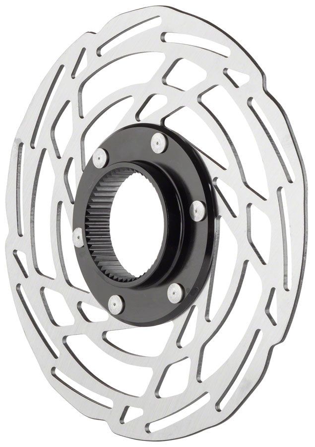 Jagwire Sport SR1 Disc Brake Rotor - 160mm, Center Lock, Silver