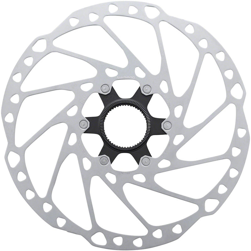 Shimano SM-RT64-LL Disc Brake Rotor with External Lockring - 220mm, Center Lock, Silver