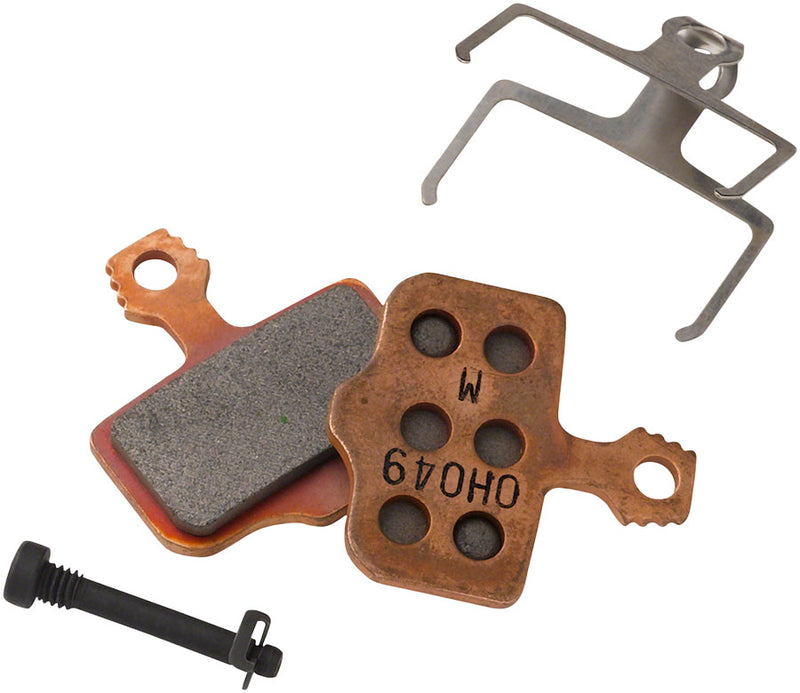 SRAM Disc Brake Pads - Organic Compound, Steel Backed, Powerful, For Level, Elixir, DB, and 2-Piece Road