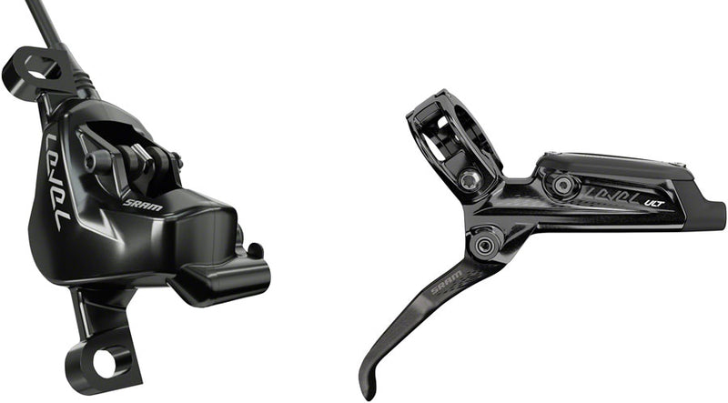 SRAM Level Ultimate Disc Brake and Lever - Rear, Hydraulic, Post Mount, Black, B1