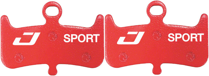 Jagwire Mountain Sport Disc Brake Pads - Semi-Metallic, Steel Backed, Fits Hayes Dominion A4