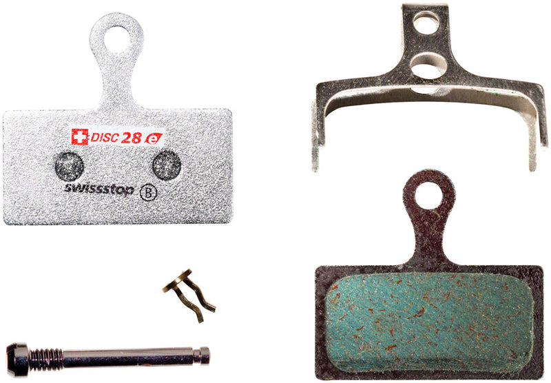 SwissStop E Compound Brake Pad Set Disc 28: for Shimano "J" shape