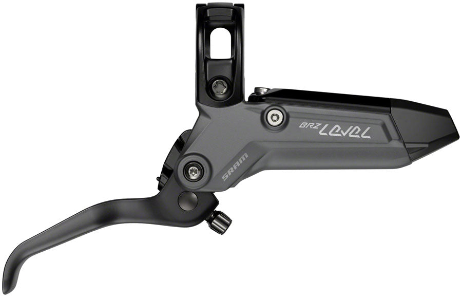 SRAM Level Bronze Stealth Disc Brake and Lever - Rear, Post Mount, 2-Piston, Aluminum Lever, SS Hardware, Dark Polar, C1