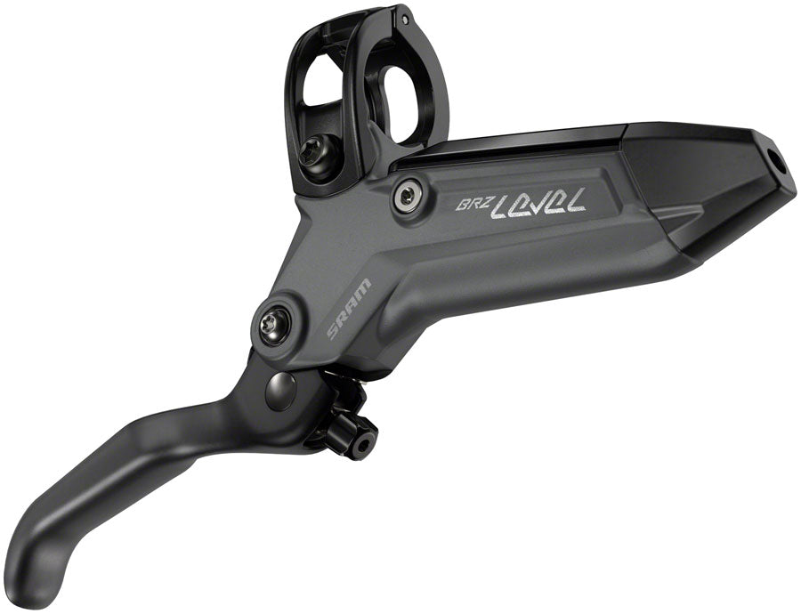 SRAM Level Bronze Stealth Disc Brake and Lever - Rear, Post Mount, 4-Piston, Aluminum Lever, SS Hardware, Dark Polar, C1