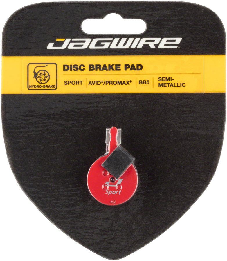 Jagwire Mountain Sport Semi-Metallic Disc Brake Pads for Avid BB5, Promax