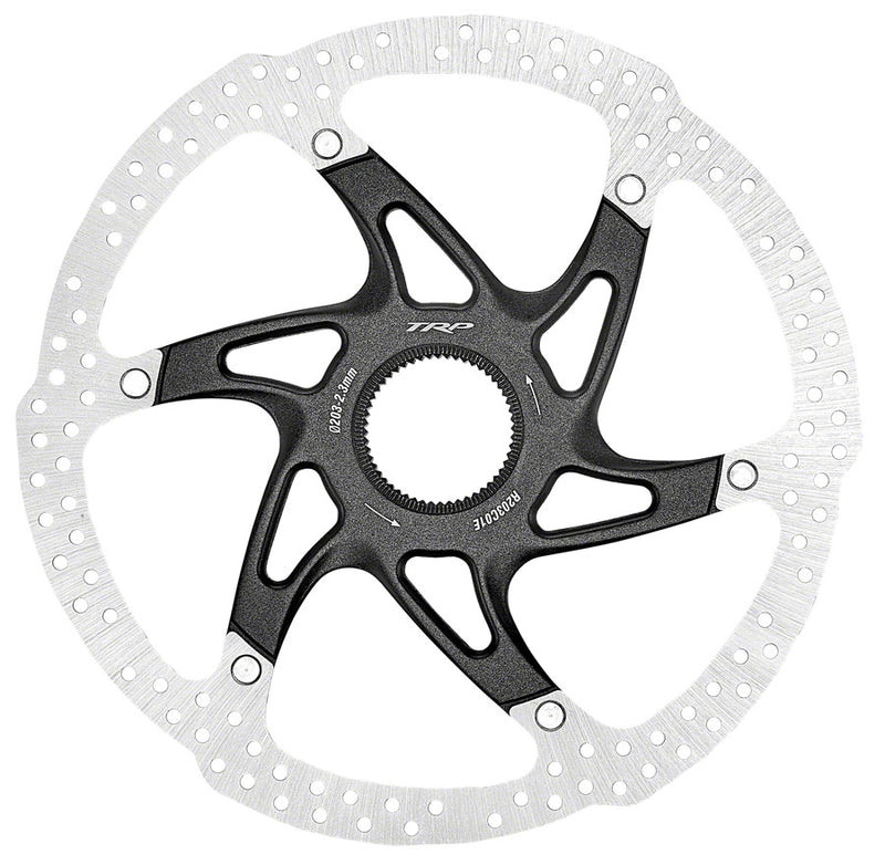 TRP R1C Disc Rotor - 203mm, Center Lock, 2.3mm Thick, Silver