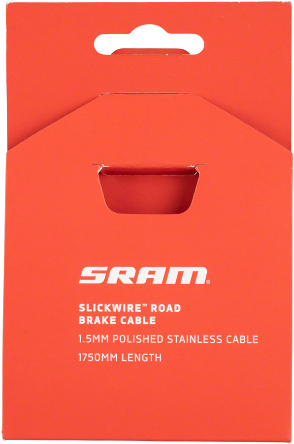 SRAM SlickWire Brake Cable - Road 1.5mm 1750mm Length Silver