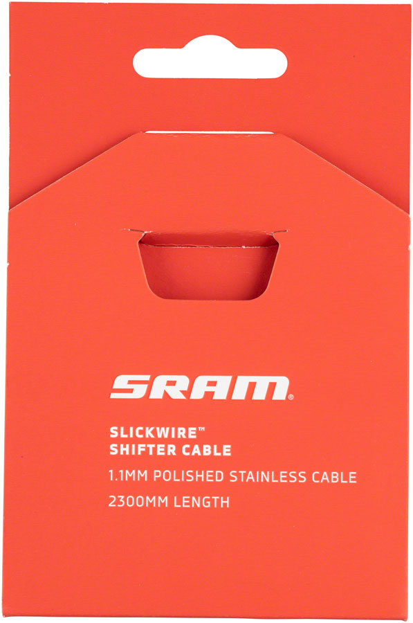 SRAM SlickWire Shift Cable - 1.1mm 2300mm Length Silver