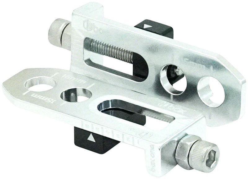 BOX One Chain Tensioner - 10mm Axle Size, 2 Mounting Holes, Silver