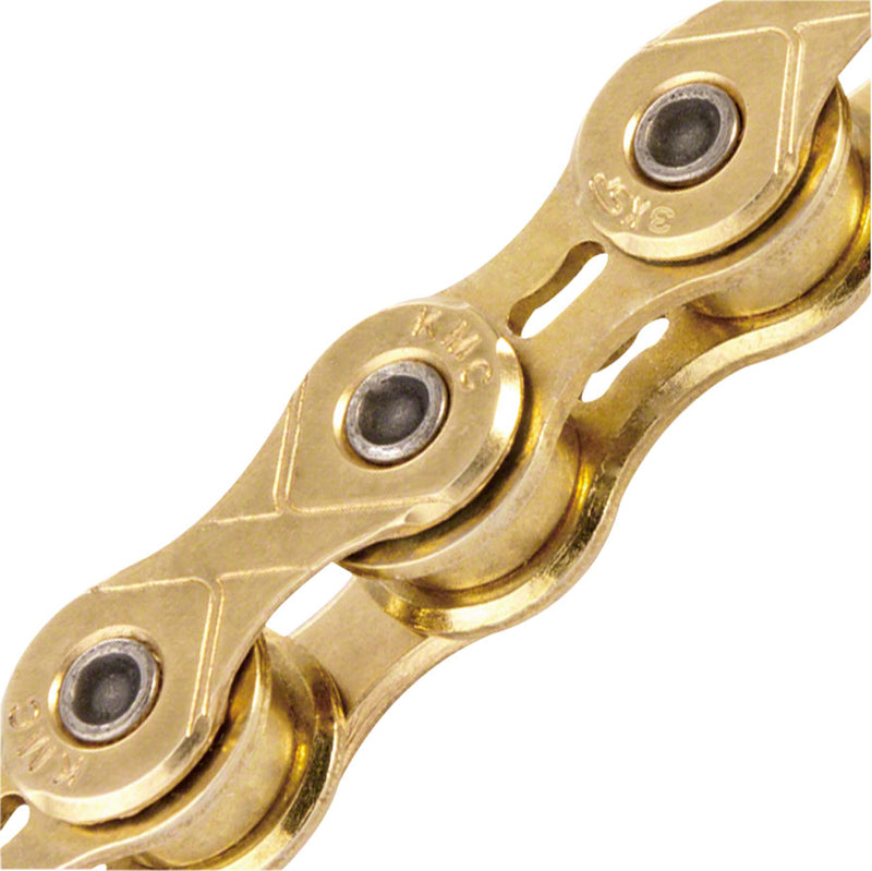 KMC X101 Chain - Single Speed 1/2" x 1/8", 112 Links, Gold