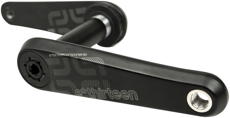 e*thirteen XCX Race Carbon Crankset - 175mm, Direct Mount, e*thirteen P3 Connect Spindle Interface, Black