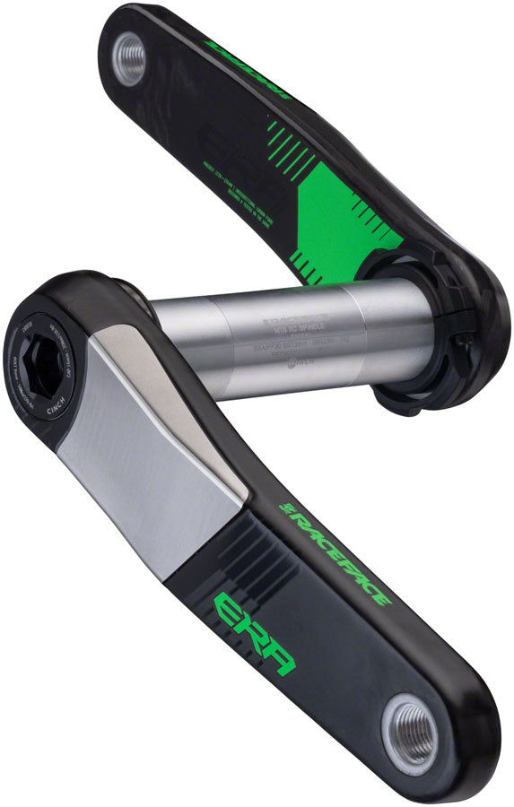 RaceFace ERA Crankset - 170mm, Direct Mount, 136mm Spindle with CINCH Interface, Carbon, Green