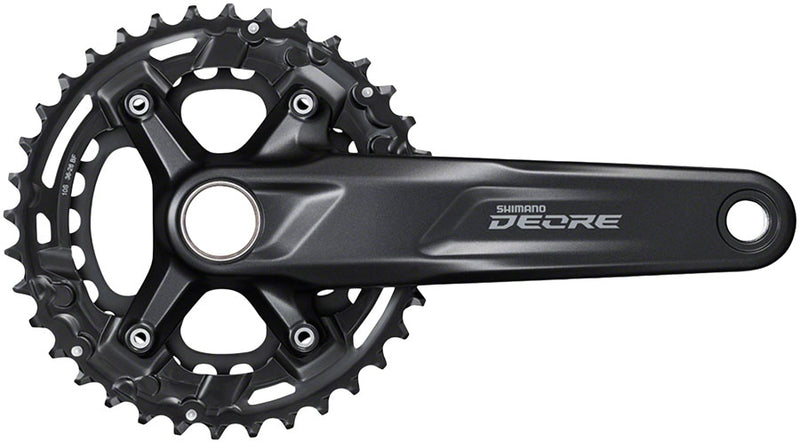 Shimano Deore FC-M4100-B2 Crankset - 175mm 10-Speed 36/26t 96/64 BCD For 51.8mm Chainline BLK