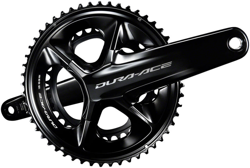 Shimano Dura-Ace FC-R9200 Crankset - 165mm, 12-Speed, 54/40t, Hollowtech II Spindle Interface, Black