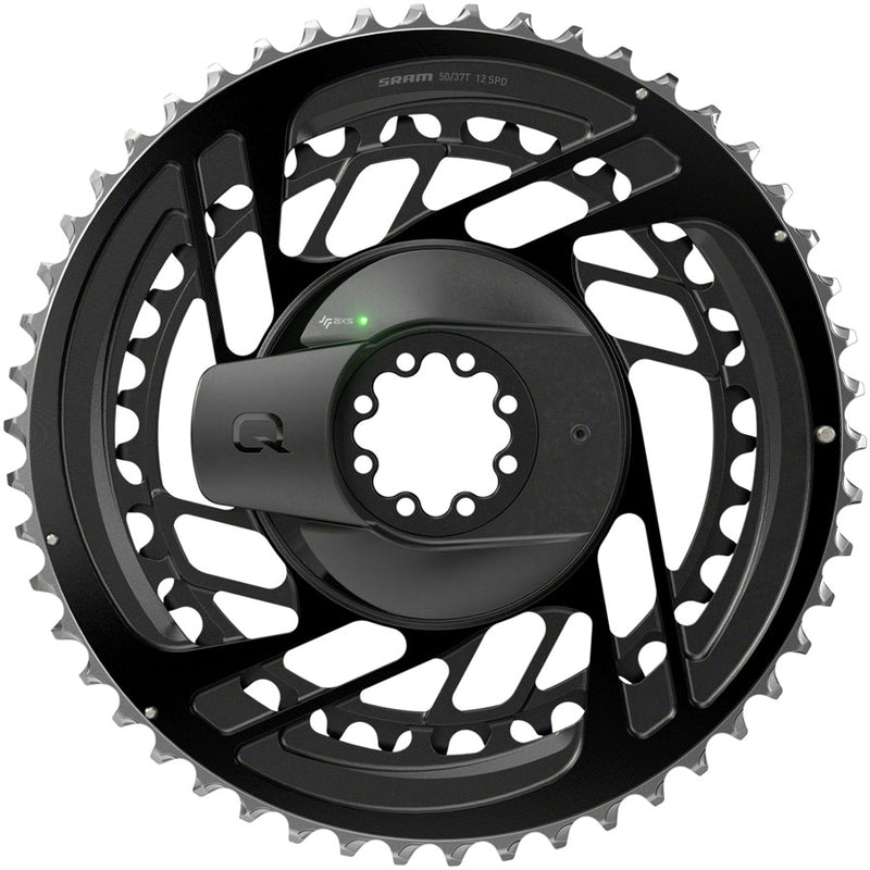 SRAM Force AXS 2x Power Meter Chainring Kit - 50/37t, 2x12-Speed, 8-Bolt, Direct Mount, Black, D2