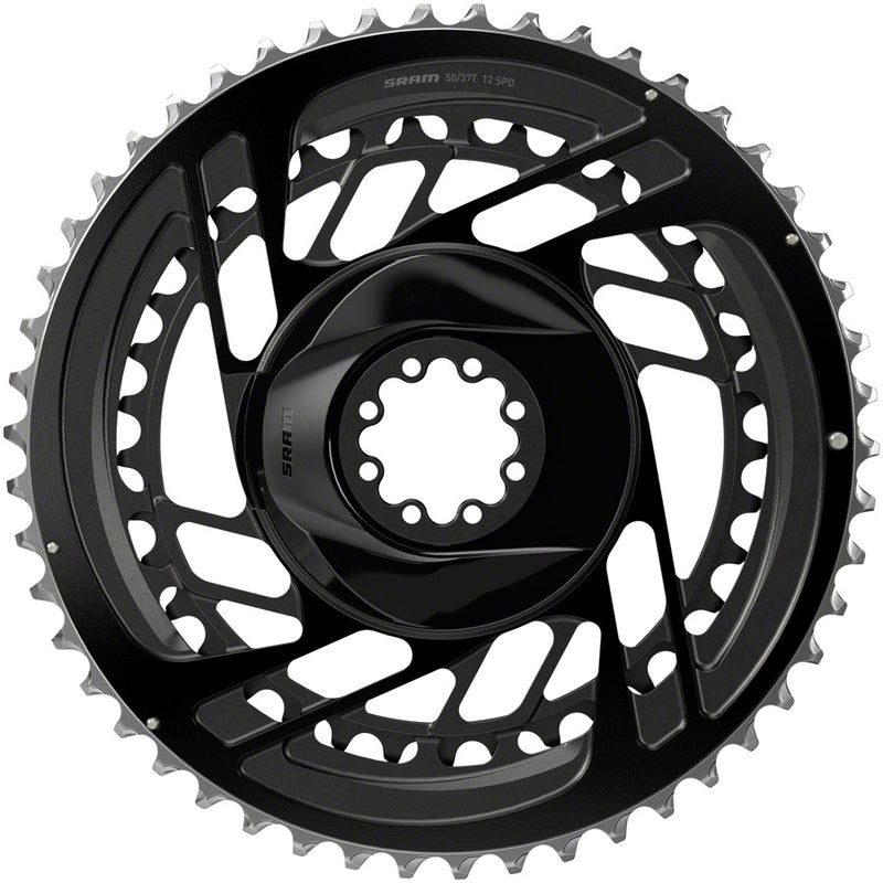 SRAM Force 2x Chainring Kit - 50/37t 2x12-Speed 8-Bolt Direct Mount Black D2