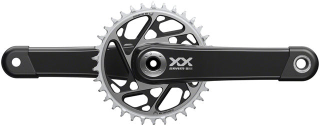 SRAM XX SL Eagle T-Type Crankset - 170mm, 12-Speed, 34t Chainring, Direct Mount, DUB Spindle Interface, Black - Open Box, New