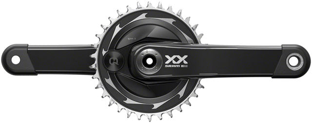 SRAM XX SL Eagle T-Type AXS Power Meter Crankset - 170mm, 12-Speed, 34t Chainring, DM Thread Mount, DUB Spindle Interface, Black