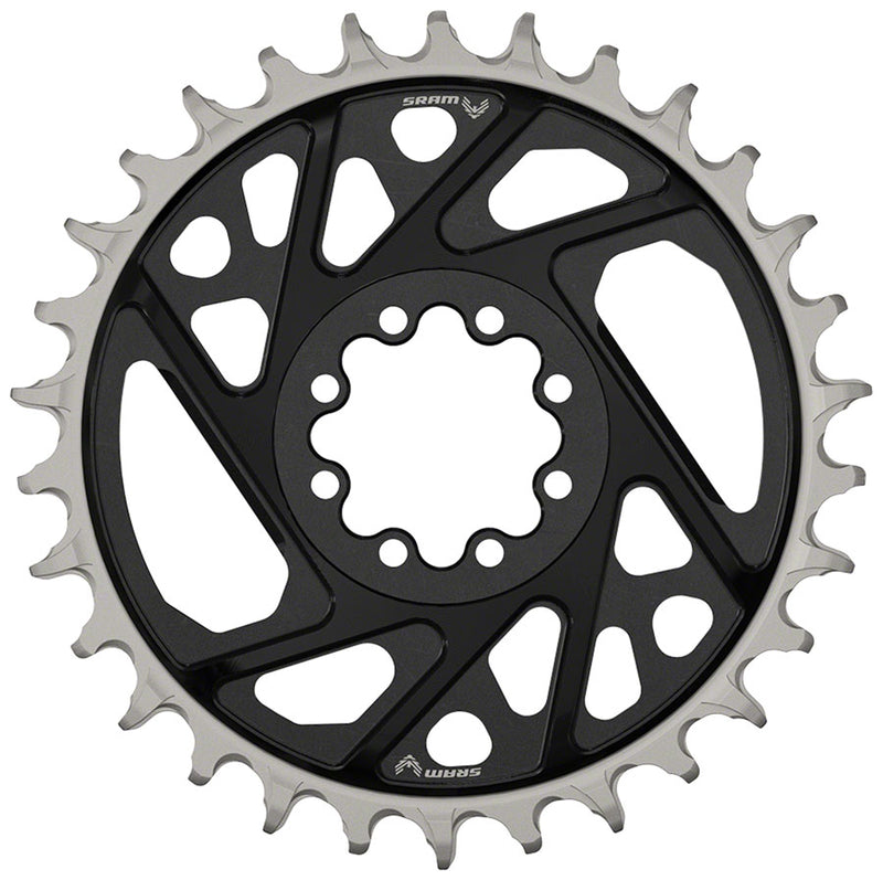 SRAM XX Eagle T-Type Direct Mount Chainring - 32t, 12-Speed, 8-Bolt Direct Mount, 3mm Offset, Aluminum, Black, D1 (Copy)