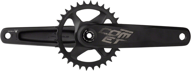 Full Speed Ahead Comet HD Modular 1x Crankset - 170mm, 11/12-Speed, 32t, Direct Mount, MegaExo Spindle Interface, Black, 177mm Q-Factor