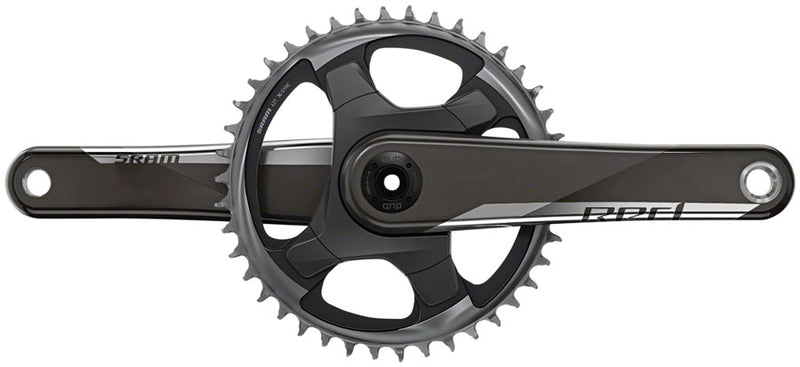 SRAM RED 1 AXS Crankset - 172.5mm, 12-Speed, 40t, 8-Bolt Direct Mount, DUB Spindle Interface, Natural Carbon, D1