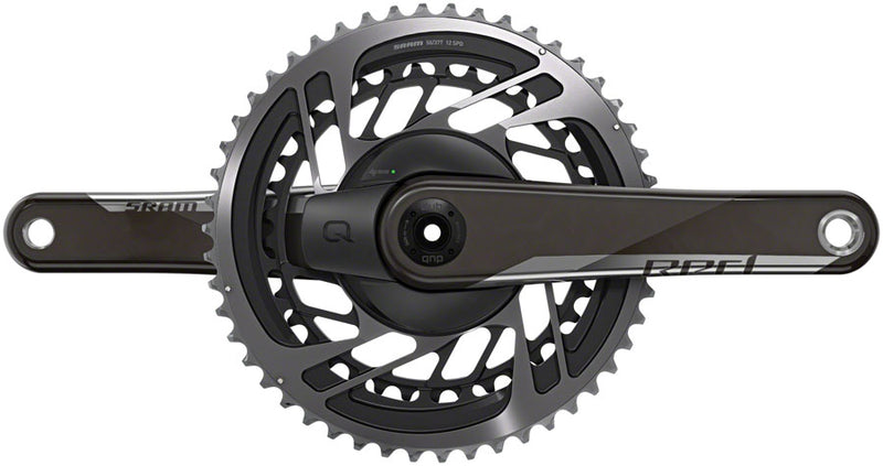 SRAM RED AXS Power Meter Crankset - 172.5mm, 12-Speed, 46/33t, Direct Mount, DUB Spindle Interface, Natural Carbon, D1