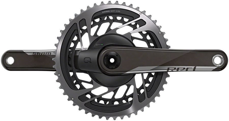 SRAM RED AXS Power Meter Crankset - 170mm, 12-Speed, 50/37t, Direct Mount, DUB Spindle Interface, Natural Carbon, D1