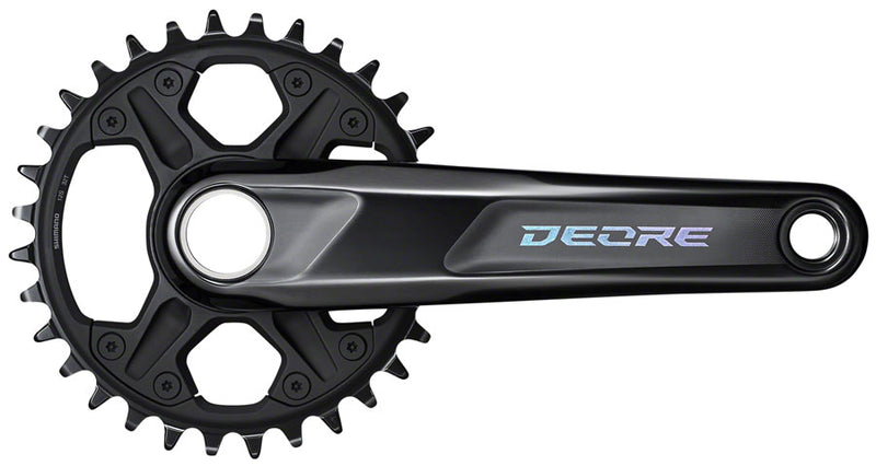 Shimano Deore FC-M6100-1 Crankset - 170mm, 12-Speed, 30t, Black - Open Box, New