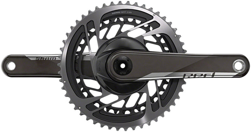 SRAM RED AXS Crankset - 170mm, 12-Speed, 48/35t, Direct Mount, DUB Spindle Interface, Natural Carbon, D1