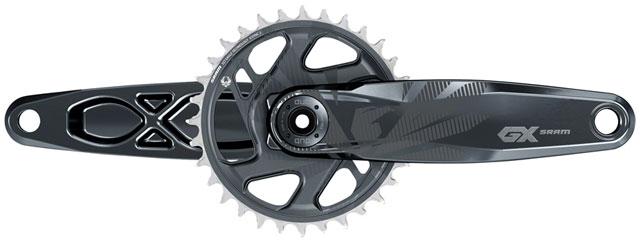 SRAM GX Eagle SuperBoost+ Crankset - 170mm, 12-Speed, 32t, Direct Mount, DUB Spindle Interface, Lunar - Open Box, New