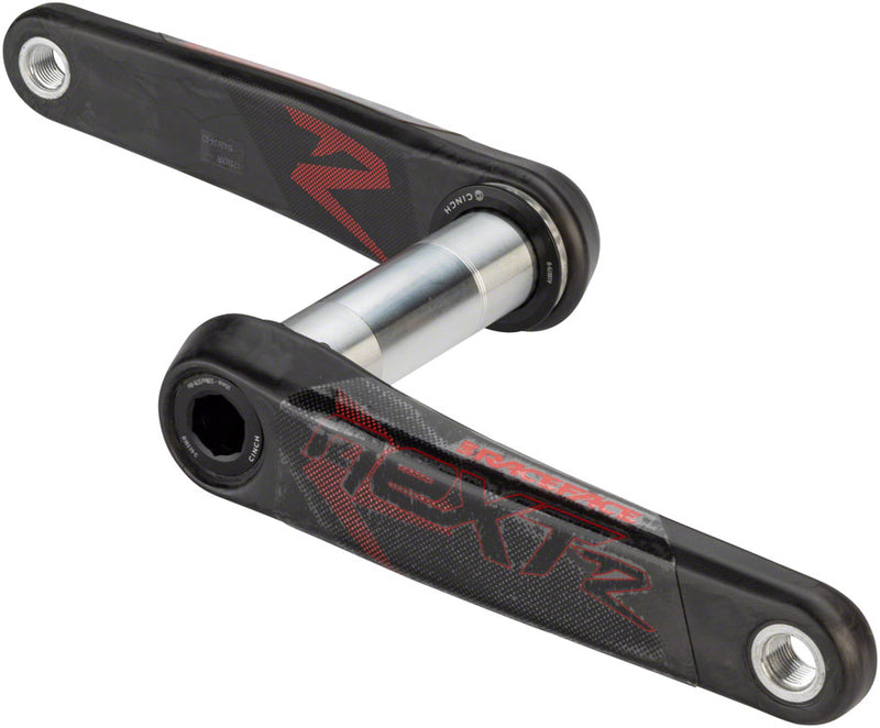 RaceFace Next R Crankset - 175mm, Direct Mount, 136mm RaceFace CINCH Spindle Interface, Red