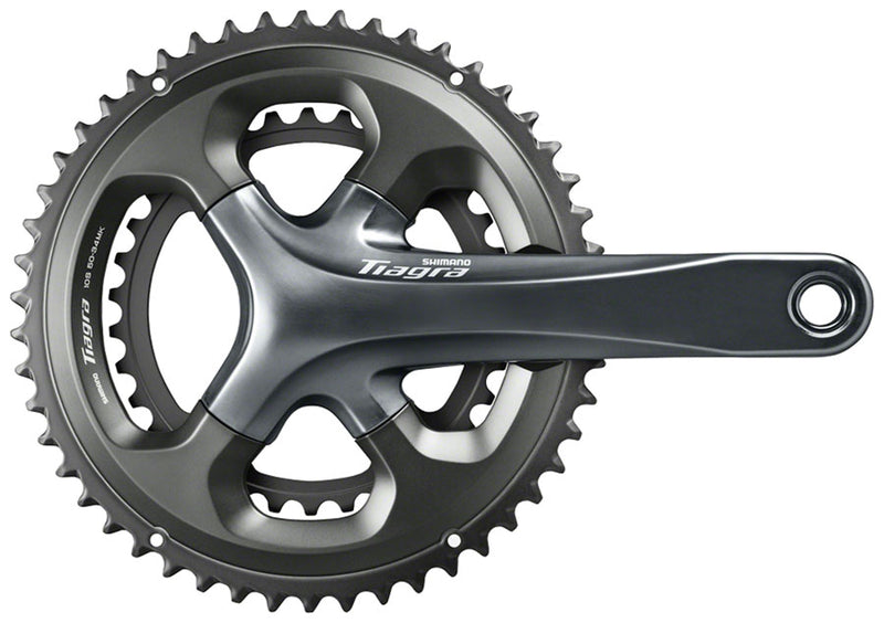 Shimano Tiagra FC-4700 Crankset - 172.5mm 10-Speed 50/34t 110 Asymmetric BCD Hollowtech II Spindle Interface Gray