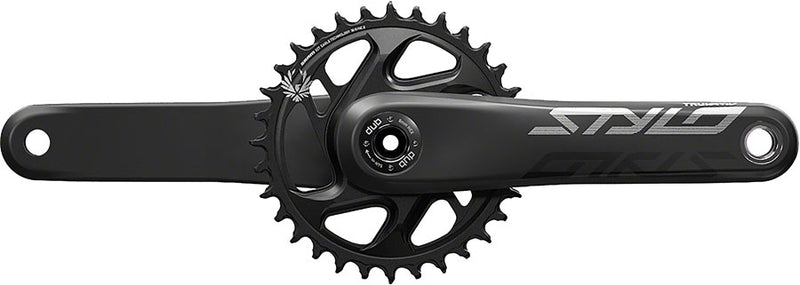 TruVativ STYLO Carbon Eagle Crankset - 170mm, 12-Speed, 32t, Direct Mount, DUB Spindle Interface, Black