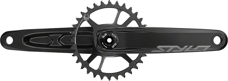 TruVativ STYLO 6K Aluminum Eagle Crankset - 170mm, 12-Speed, 32t, Direct Mount, DUB Spindle Interface, Black