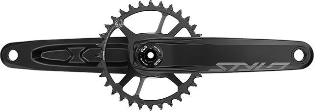 TruVativ STYLO 6K Aluminum Eagle Boost Crankset - 170mm, 12-Speed, 32t, Direct Mount, DUB Spindle Interface, Black - Open Box, New