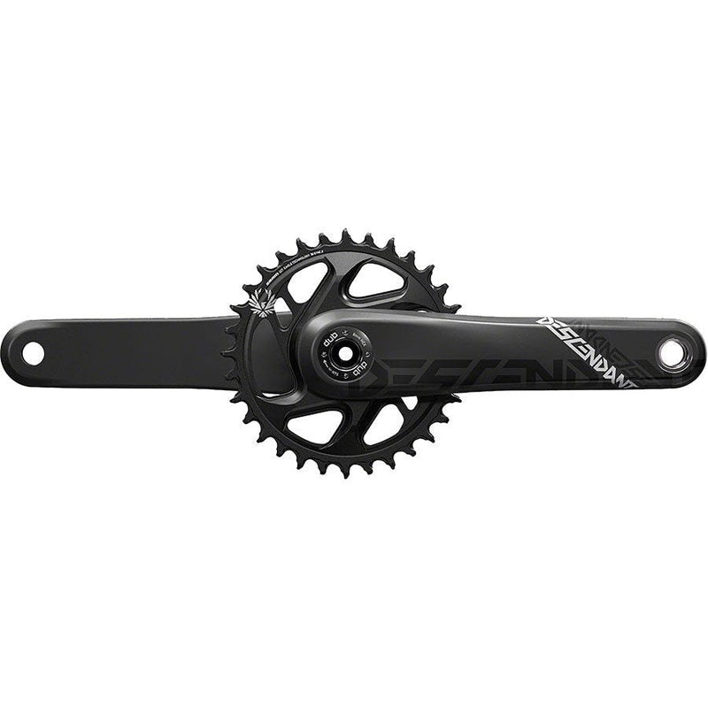 TruVativ Descendant Carbon Eagle Boost Crankset - 170mm, 12-Speed, 32t, Direct Mount, DUB Spindle Interface, Black - Open Box, New