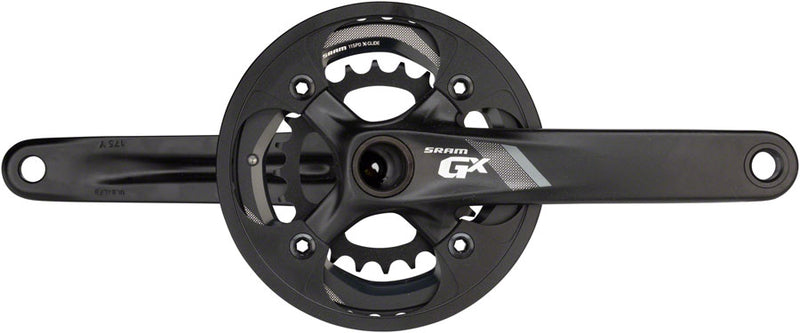 SRAM GX 1000 Crankset - 170mm, 10-Speed, 36/22t, 104/64 BCD, GXP Spindle Interface, Black