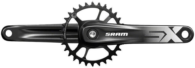 SRAM SX Eagle Boost 148 Crankset - 170mm, 12-Speed, 32t, Direct Mount, Power Spline Spindle Interface, Black, A1