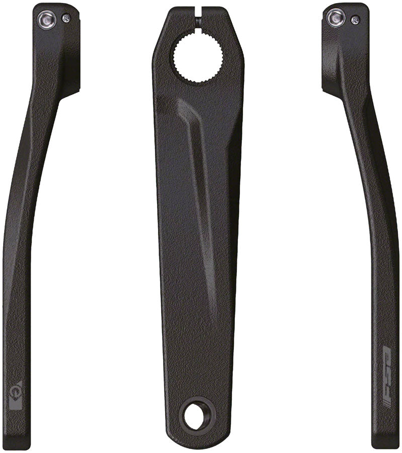 Full Speed Ahead CK-752 Shimano STEPS Ebike Crank Arm Set - 160mm, Hollowtech II, Black