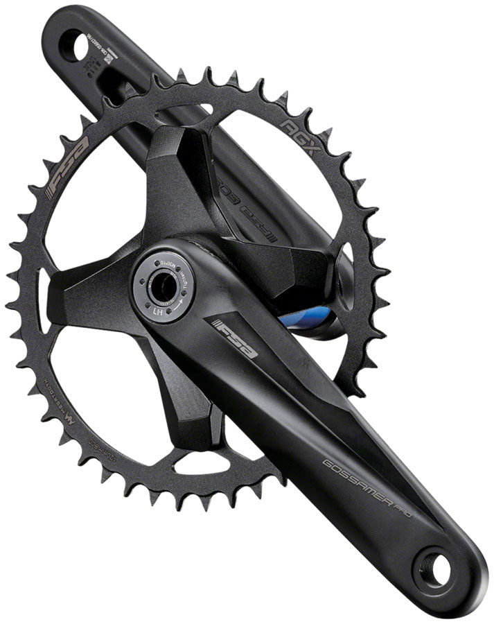 Full Speed Ahead Gossamer Pro Modular AGX+ 1x Crankset - 170mm, 11/12-Speed, 42t, 120mm BCD, 386 EVO Spindle Interface, Black