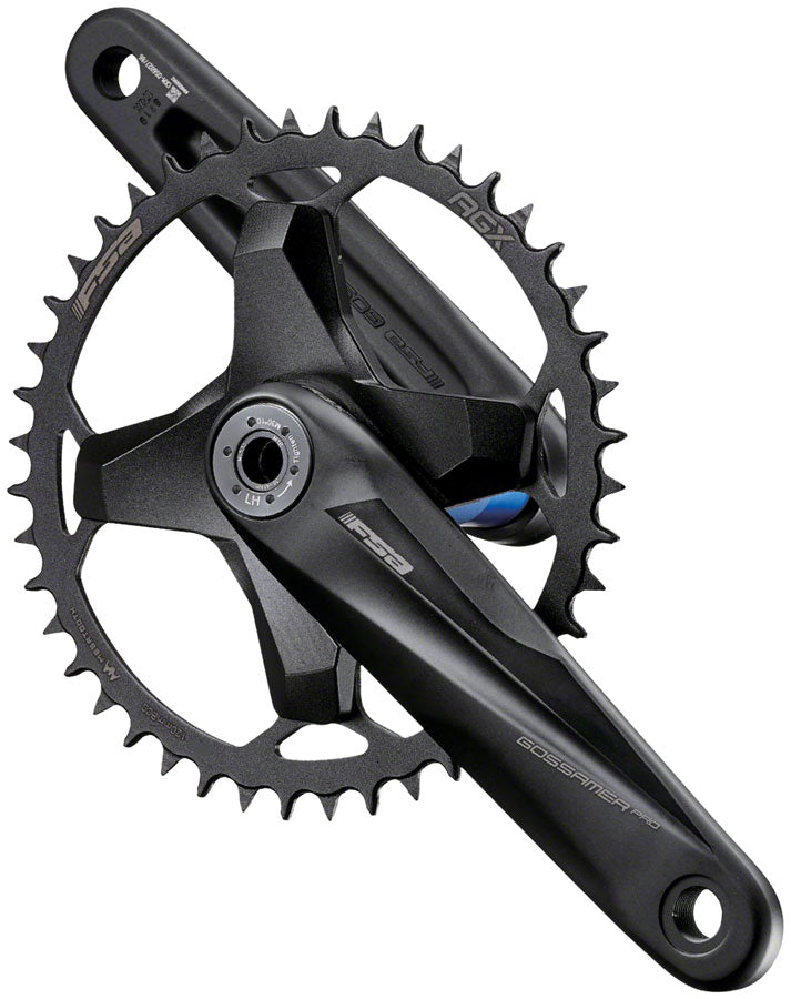 Full Speed Ahead Gossamer Pro Modular AGX+ 1x Crankset - 175mm, 11/12-Speed, 42t, 120mm BCD, 386 EVO Spindle Interface, Black