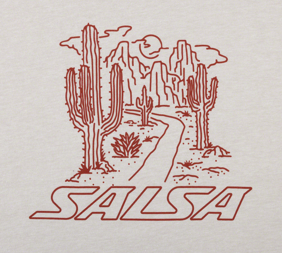 Salsa Mens Sky Island T-Shirt - Medium Natural