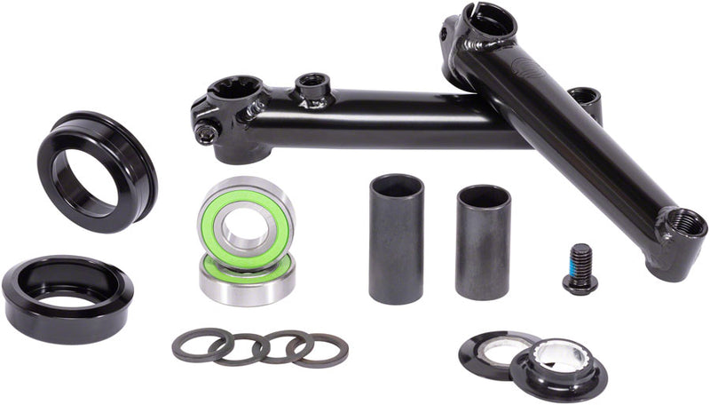 Salt Rookie Crank - 152mm, Includes Mid Bottom Bracket, 19mm Spindle, Black