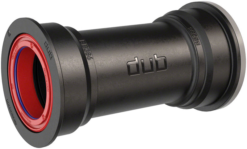 SRAM DUB BB386 Ceramic Bottom Bracket - BB386 (86.5mm), Road, Black