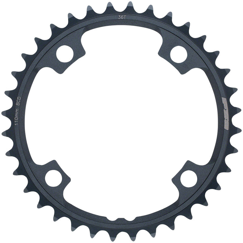 Full Speed Ahead Gossamer ABS Chainring - 36t, 110 Full Speed Ahead ABS BCD, 4-Bolt, Aluminum, N10/N11, Black