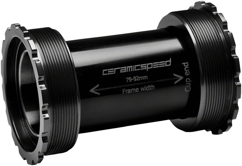 CeramicSpeed T47/86 Bottom Bracket - 30mm, Black