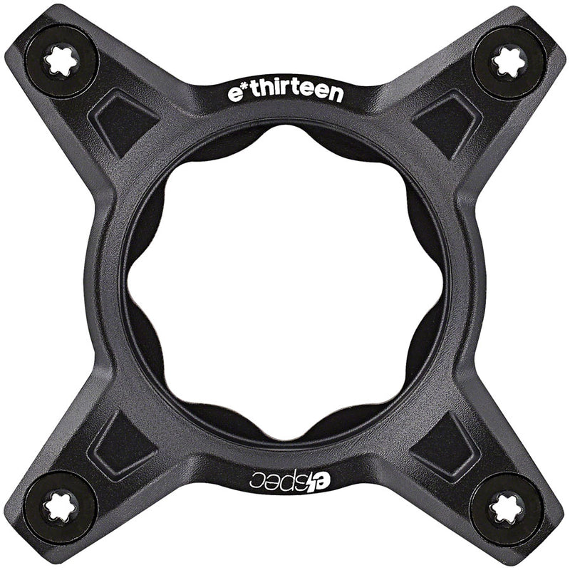 e*thirteen e*spec 104BCD Aluminum Direct Mount Spider - 104BCD, 55mm CL, Incl. Bolts, TQ HPR50, Black